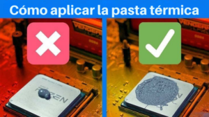 cómo poner pasta térmica al procesador